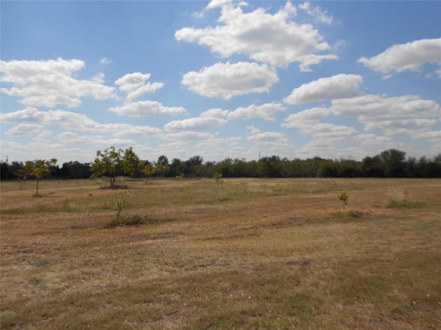 view of landscape with a rural view