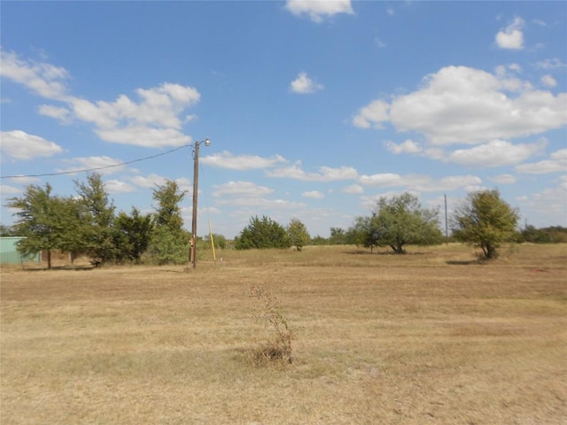 view of nature featuring a rural view