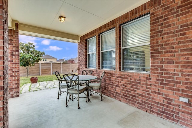 view of patio / terrace