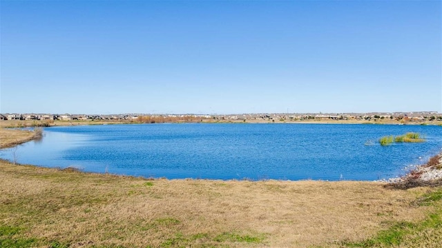 property view of water