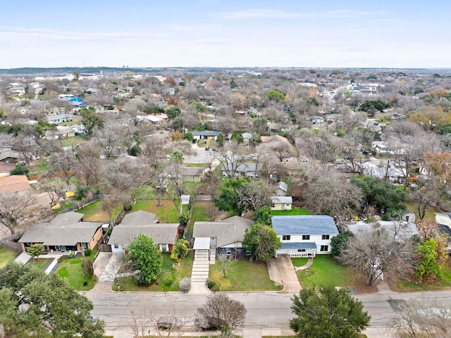 aerial view