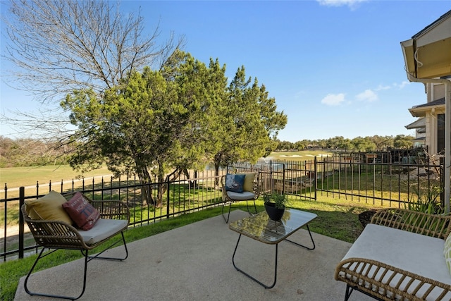 view of patio