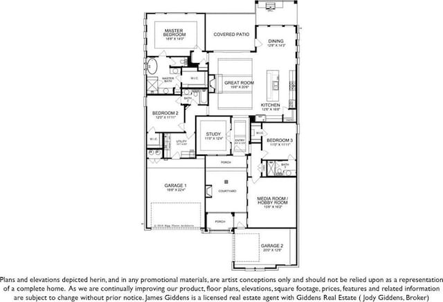 19516 Tranquility Falls Path, Lago Vista, TX 78645 - view of home floor plan