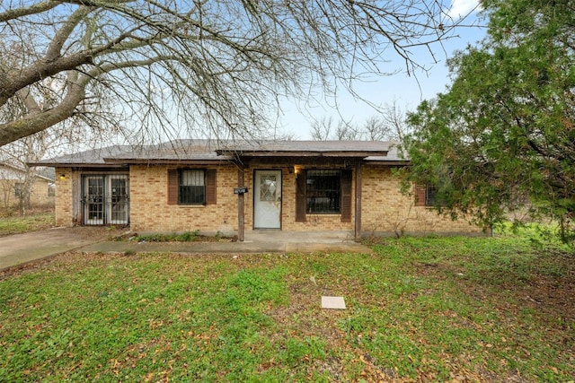 view of ranch-style home