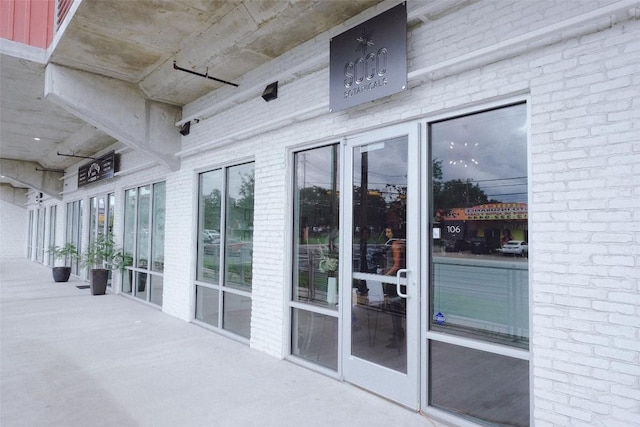 4361 S Congress Ave Unit 106, Austin, TX 78745 - entrance to property with brick siding