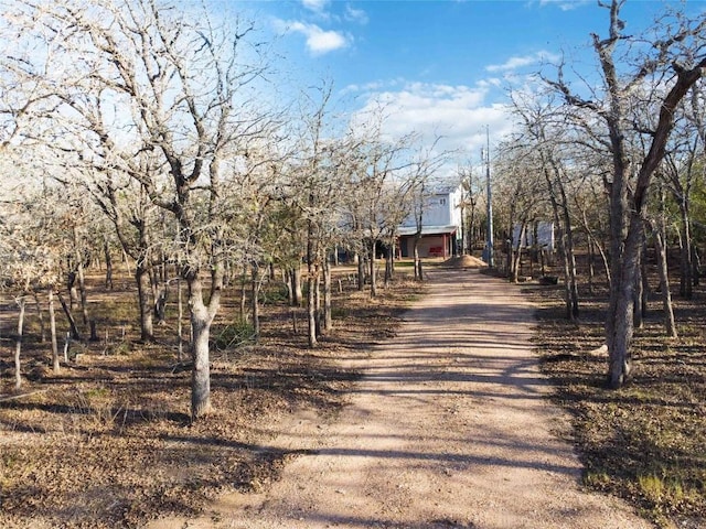 view of road