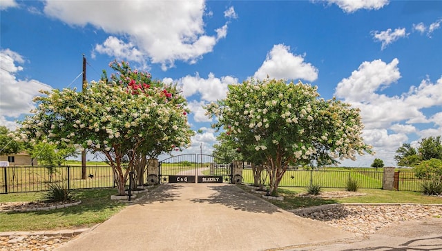 exterior space with a front lawn