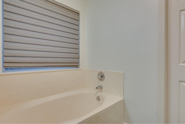 bathroom with a bathing tub