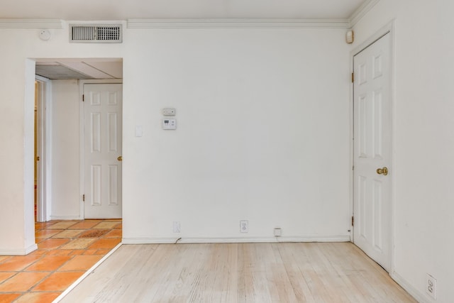 910 Duncan Ln Unit 50, Austin, TX 78705 - spare room with baseboards and ornamental molding