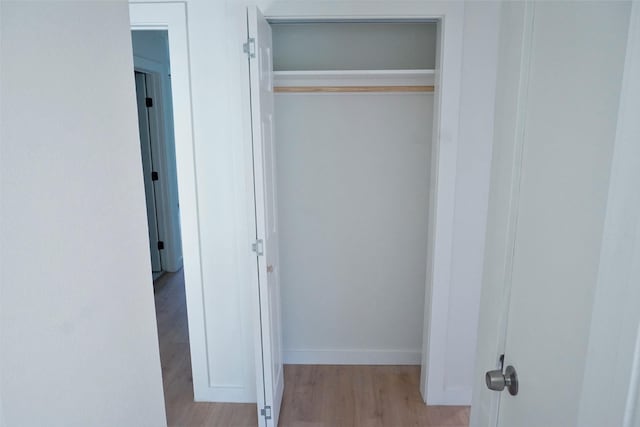 view of closet