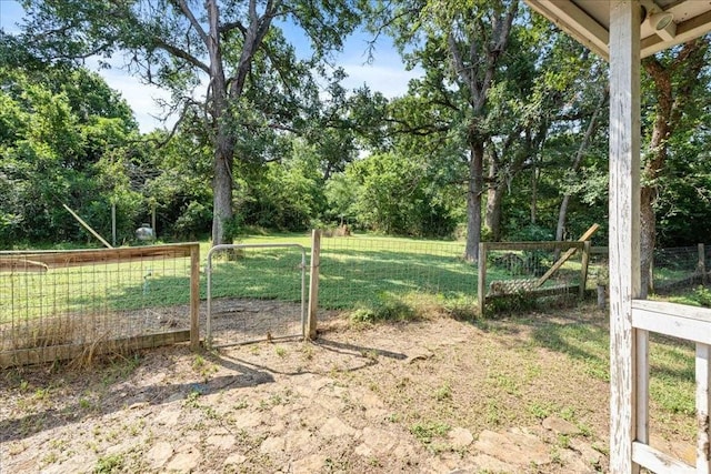 371 Youngs Prairie Rd, Elgin, TX 78621 - view of yard featuring a gate
