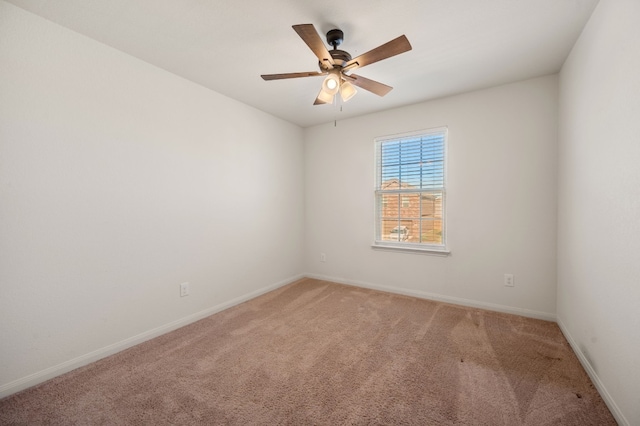 14405 Boomtown Way, Elgin, TX 78621 - unfurnished room featuring light colored carpet and ceiling fan
