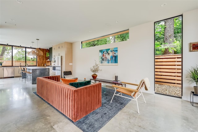 view of living room