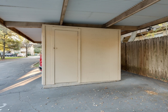8233 Summer Side Dr Unit 172, Austin, TX 78759 - view of outbuilding