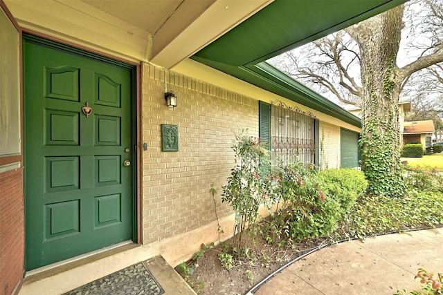 view of entrance to property