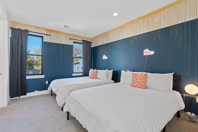 1604 Miriam Ave, Austin, TX 78702 - bedroom featuring carpet floors, recessed lighting, and baseboards