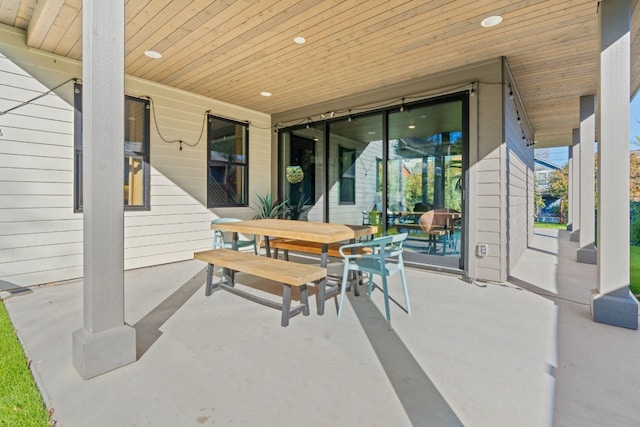 1604 Miriam Ave, Austin, TX 78702 - view of patio featuring outdoor dining space