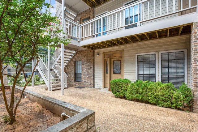 715 22 1/2 St Unit 101, Austin, TX 78705 - doorway to property with brick siding