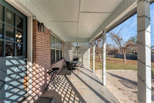 view of patio / terrace