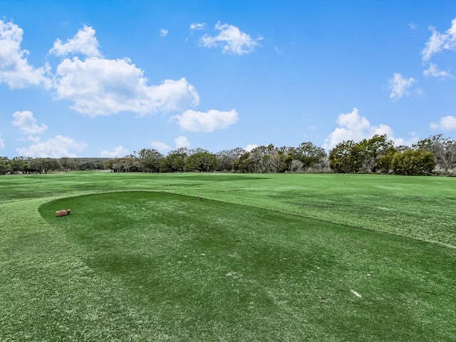 surrounding community with a lawn