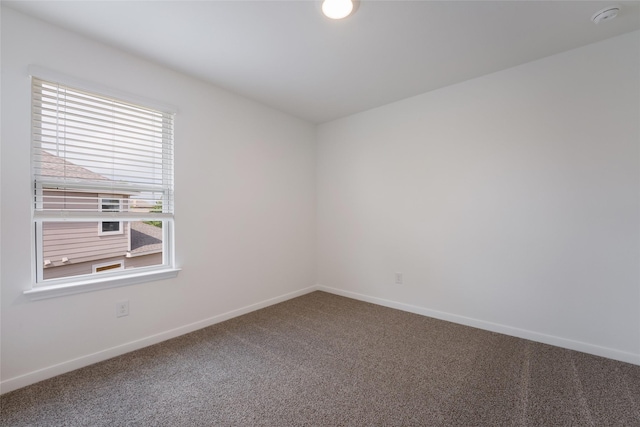 empty room featuring carpet floors