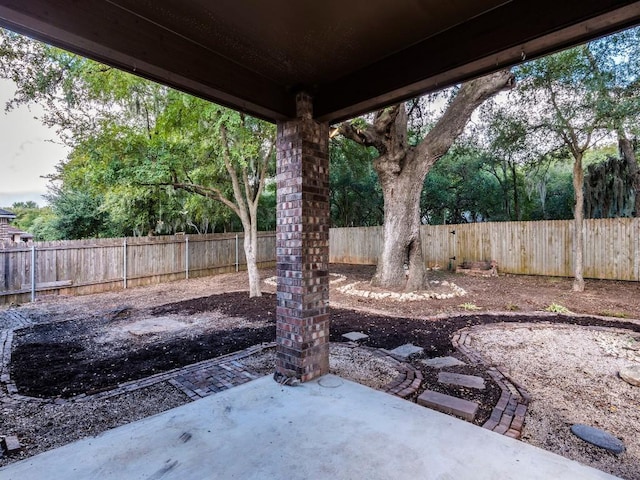 737 Foxtail Run, San Marcos, TX 78666 - view of patio / terrace featuring a fenced backyard