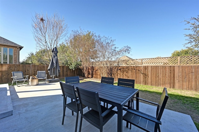 view of patio / terrace