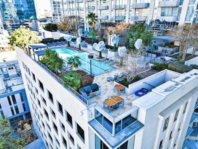 360 Nueces St Unit 1318, Austin, TX 78701 - aerial view