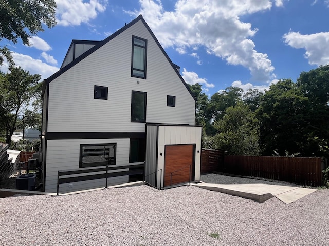 rear view of house with a patio area