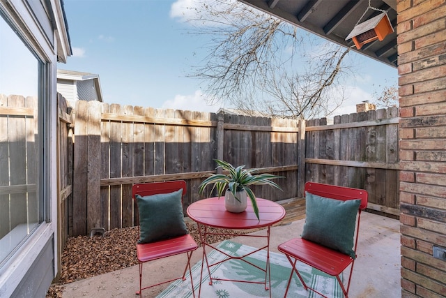 view of patio / terrace