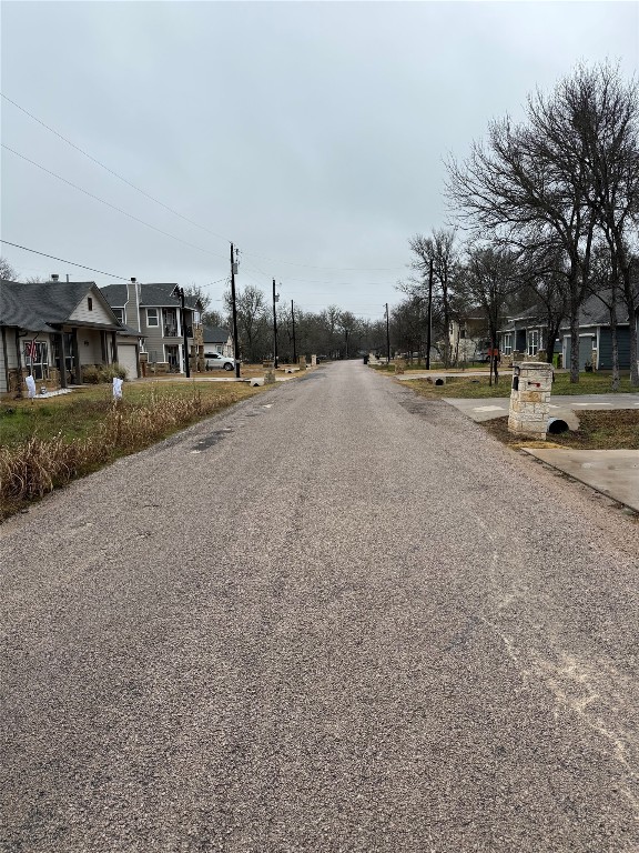 view of road