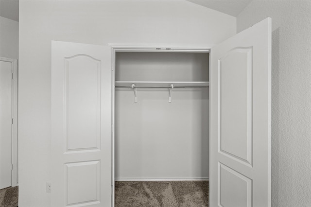 view of closet