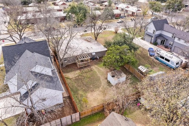 405 W 17th St, Georgetown, TX 78626 - bird's eye view featuring a residential view