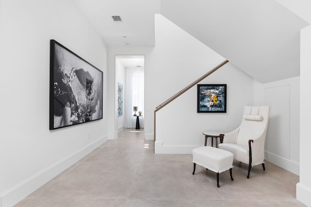 view of sitting room