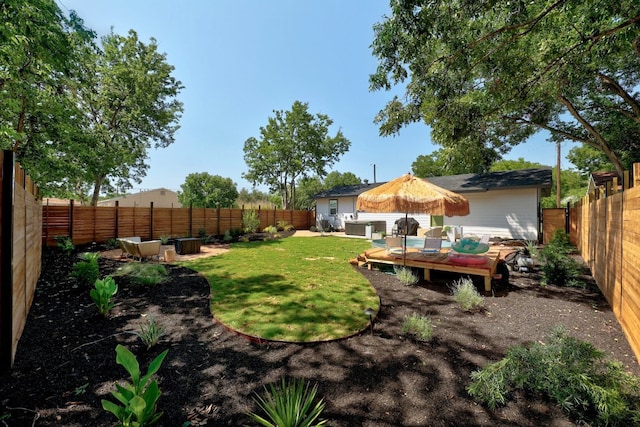 407 S Pine St, Georgetown, TX 78626 - view of yard