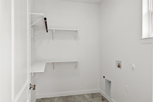 20714 Northland Dr, Lago Vista, TX 78645 - laundry area with washer hookup and hookup for an electric dryer
