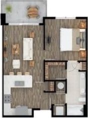 4801 Springdale Rd Unit 2311, Austin, TX 78723 - property floor plan