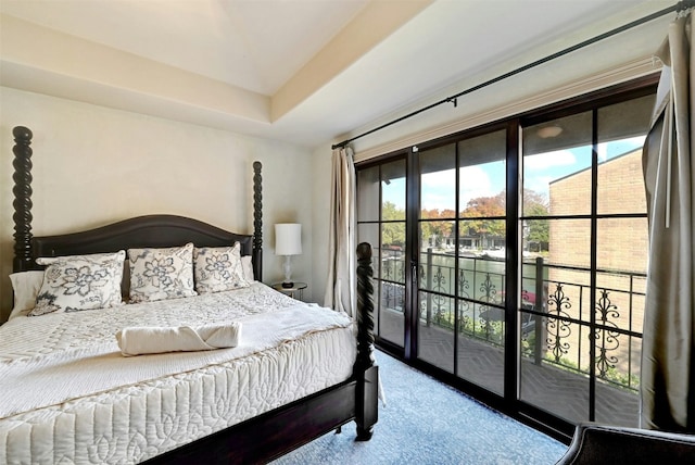 2433 Westlake Dr, Austin, TX 78746 - bedroom with access to exterior and carpet