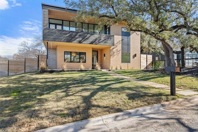 2512 Ridgeview St, Austin, TX 78704 - modern home with a balcony