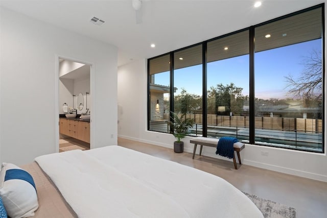 2512 Ridgeview St, Austin, TX 78704 - bedroom featuring recessed lighting and ensuite bathroom