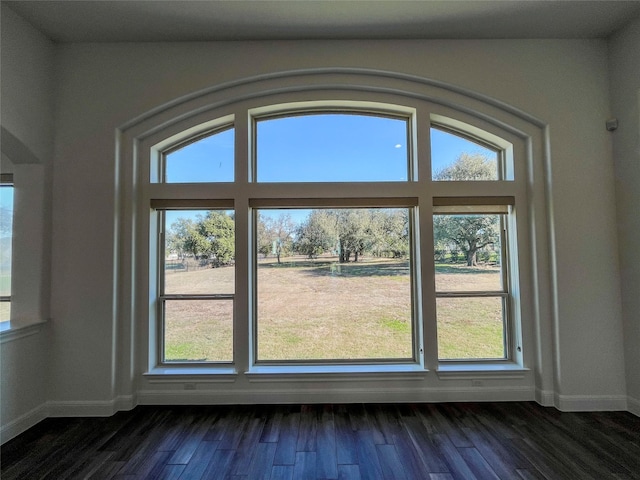 room details with hardwood / wood-style floors