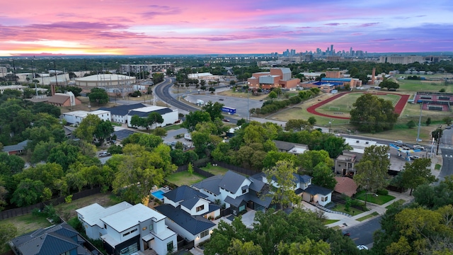 drone / aerial view