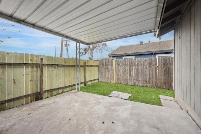 view of patio / terrace