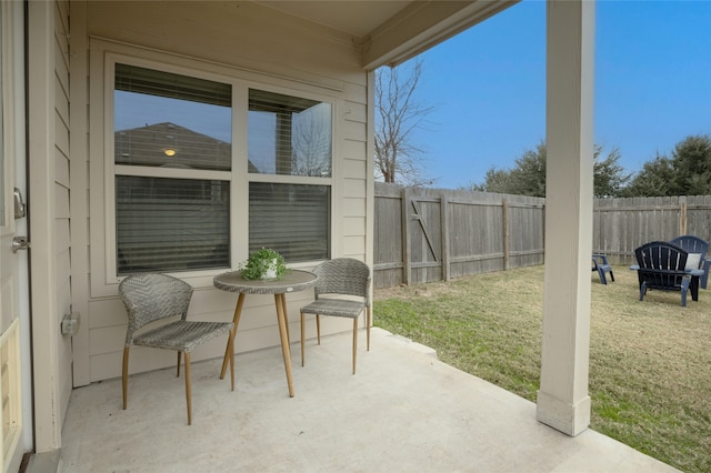 view of patio / terrace