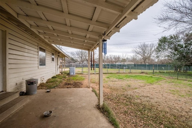 504 Marburger St, Smithville, TX 78957 - view of yard with a patio area