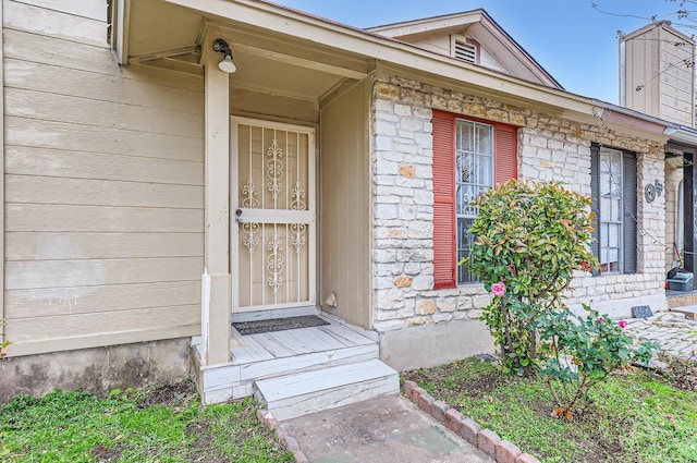 view of entrance to property