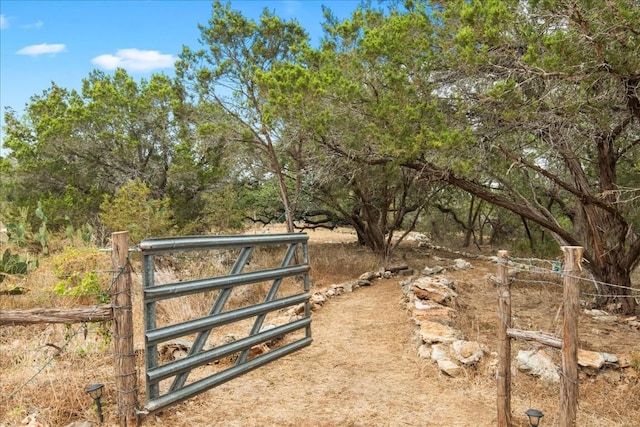 view of gate