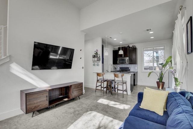 view of living room