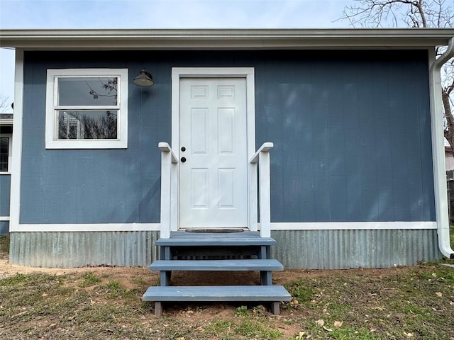 view of property entrance