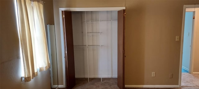 view of closet